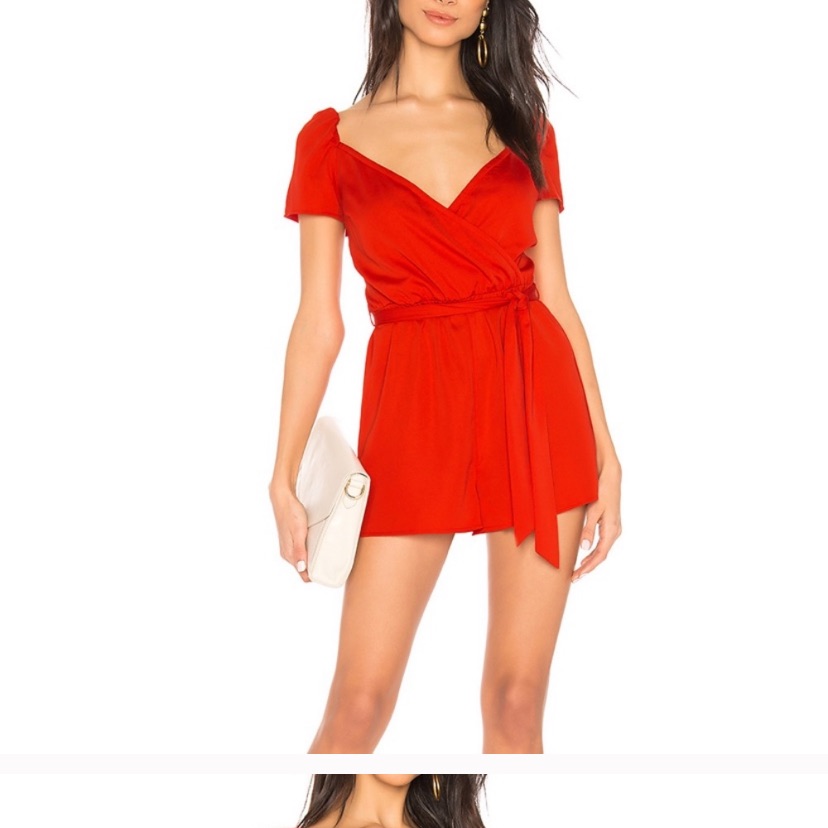 Red Romper New